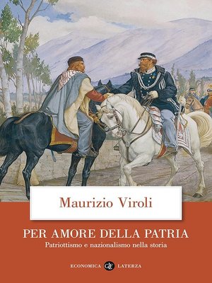 cover image of Per amore della patria